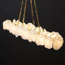 Load image into Gallery viewer, Shatkon Alabaster Chandelier Light
