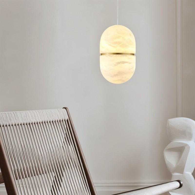 Shena Alabaster Pendant Light