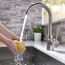 Load image into Gallery viewer, Single-Handle Pull-Down Sprayer Kitchen Faucet
