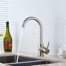 Load image into Gallery viewer, Single-Handle Pull-Down Sprayer Kitchen Faucet
