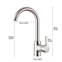 Load image into Gallery viewer, Single-Handle Pull-Down Sprayer Kitchen Faucet
