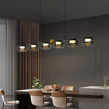 Carregar imagem no visualizador da galeria, Soleil Linear Chandelier
