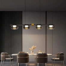 Carregar imagem no visualizador da galeria, Soleil Linear Chandelier
