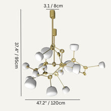 Carregar imagem no visualizador da galeria, Spectra Chandelier Light
