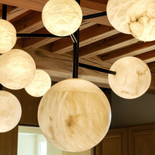 Load image into Gallery viewer, Sphaira Alabaster Pendant Light
