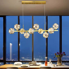 Carregar imagem no visualizador da galeria, Sphatika Linear Chandelier
