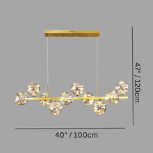 Carregar imagem no visualizador da galeria, Sphatika Linear Chandelier
