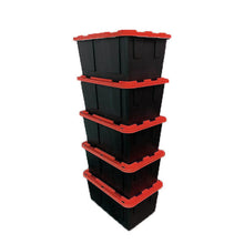 Carregar imagem no visualizador da galeria, 4&#39; x 8&#39; Overhead Garage Storage Bundle w/ 5 Bins (Red)
