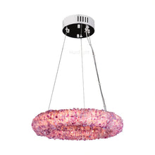 Cargar imagen en el visor de la galería, Surya Purple Round Chandelier
