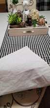 Load image into Gallery viewer, Gingham Check Yarn Dyed Table Runner
