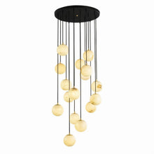 Carregar imagem no visualizador da galeria, Tama Alabaster Chandelier Light
