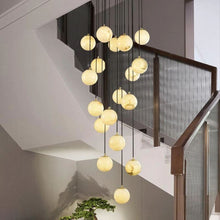 Load image into Gallery viewer, Tama Alabaster Chandelier Light
