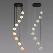 Load image into Gallery viewer, Tama Alabaster Chandelier Light
