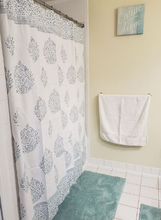 Load image into Gallery viewer, Teardrop Leaf Shower Curtain
