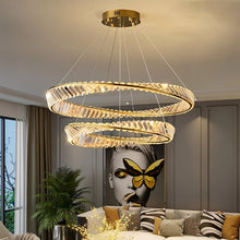 Load image into Gallery viewer, Tiwa 2-Tier Chandelier
