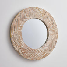 Carregar imagem no visualizador da galeria, Traditioanl Wood Round Mirror Wall Decor
