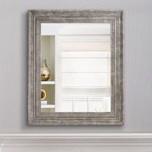 Carregar imagem no visualizador da galeria, Traditional Rectangle Framed Gray Decorative Mirror
