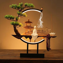 Load image into Gallery viewer, Tranquil Incense Burner Table Lamp
