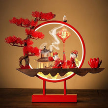 Load image into Gallery viewer, Tranquil Incense Burner Table Lamp
