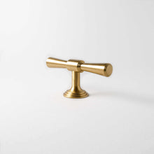 Load image into Gallery viewer, Tuxedo Knob, Solid Brass Cabinet Knob
