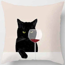 Load image into Gallery viewer, Feline Cushion Covers
