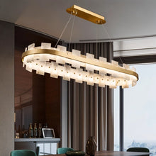 Carregar imagem no visualizador da galeria, Varnaka Alabaster Chandelier Light
