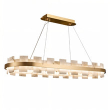 Carregar imagem no visualizador da galeria, Varnaka Alabaster Chandelier Light
