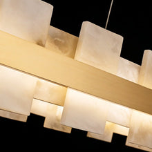 Load image into Gallery viewer, Varnaka Alabaster Chandelier Light
