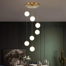 Carregar imagem no visualizador da galeria, Vibha Round Chandelier
