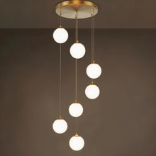 Carregar imagem no visualizador da galeria, Vibha Round Chandelier
