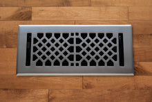 Carregar imagem no visualizador da galeria, Cast Brass Vintage Industrial Vent Cover - Brushed Nickel
