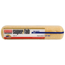 Load image into Gallery viewer, WOOSTER Roller Cover Wooster Super/Fab Knit 14 in. W X 3/4 in. Regular Paint Roller Cover 1 pk 071497660381
