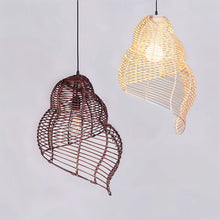 Cargar imagen en el visor de la galería, Wrap Rattan Pendant Light
