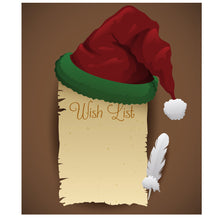 Carregar imagem no visualizador da galeria, Christmas: Feather Dry Erase - Removable Adhesive Decal
