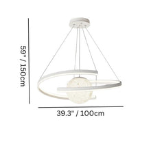 Cargar imagen en el visor de la galería, Yaphah Round Chandelier
