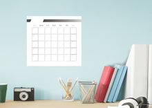 Carregar imagem no visualizador da galeria, Calendars: Minimal Modern One Month Calendar Dry Erase - Removable Adhesive Decal
