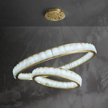 Carregar imagem no visualizador da galeria, Yubiwa Alabaster Chandelier Light
