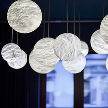 Load image into Gallery viewer, Yue Alabaster Customizeable Chandelier
