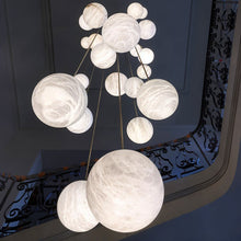 Load image into Gallery viewer, Yue Alabaster Customizeable Chandelier
