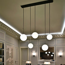 Carregar imagem no visualizador da galeria, Yue Alabaster Customizeable Chandelier
