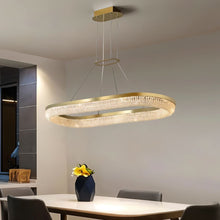 Carregar imagem no visualizador da galeria, Zenith Linear Crystal Chandlier
