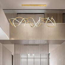 Cargar imagen en el visor de la galería, Zhushi Linear Chandelier
