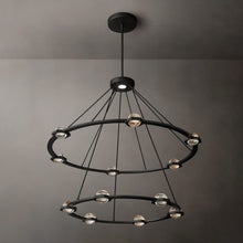 Load image into Gallery viewer, Zohar 2-Tier Round Chandelier
