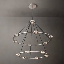 Load image into Gallery viewer, Zohar 2-Tier Round Chandelier
