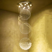 Cargar imagen en el visor de la galería, Zuhra Staircase Chandelier
