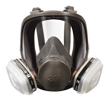 Carregar imagem no visualizador da galeria, 3M P95 Paint Spray and Pesticide Application Full Face Respirator Gray 1 pc.
