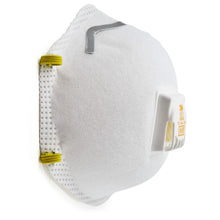 Cargar imagen en el visor de la galería, 3M N95 Paint Sanding Cup Mascarilla desechable Pro-Series con válvula blanca 10 uds.
