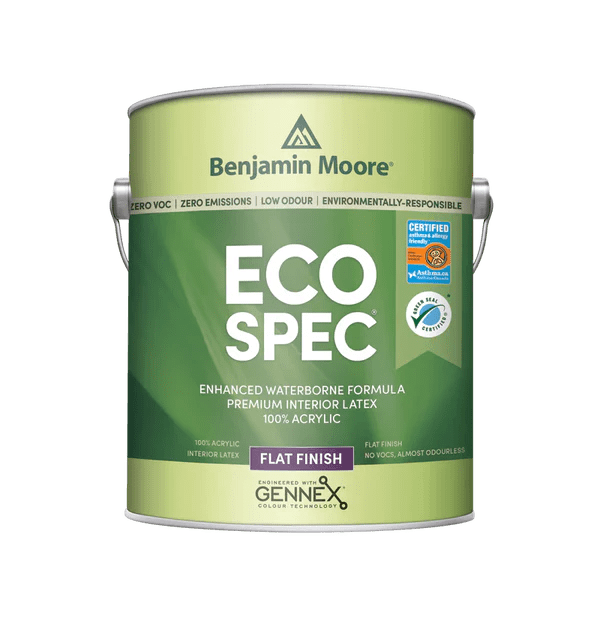 Benjamin Moore Eco Spec WB Paint - Flat Flat (373)