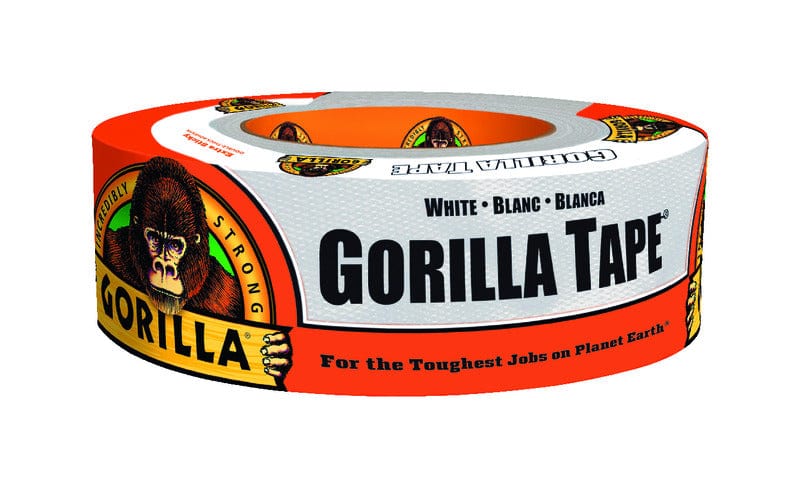 Gorilla 1.88 in. W x 10 yd. L Tape White