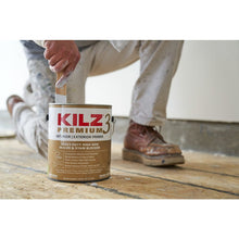 Carregar imagem no visualizador da galeria, KILZ Premium White Flat Water-Based Primer and Sealer 1 gal
